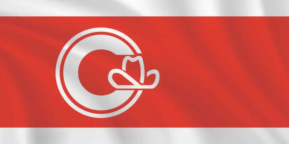 Municipal Flags - City of Calgary flag 1x2