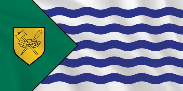 Municipal Flags - City of Vancouver 1x2