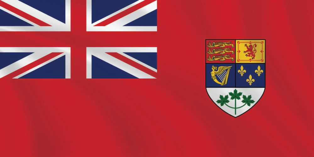 Premium Canadian Red Ensign Flag