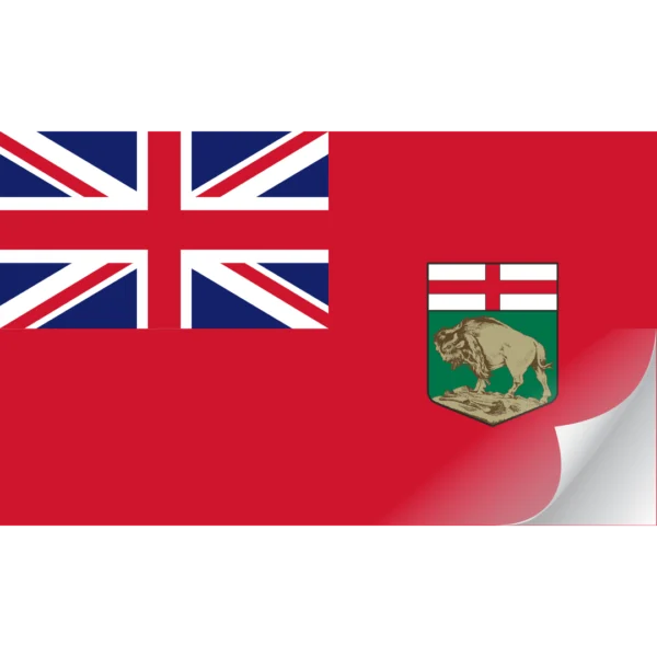 Manitoba Flag Decals | The Flag Shop