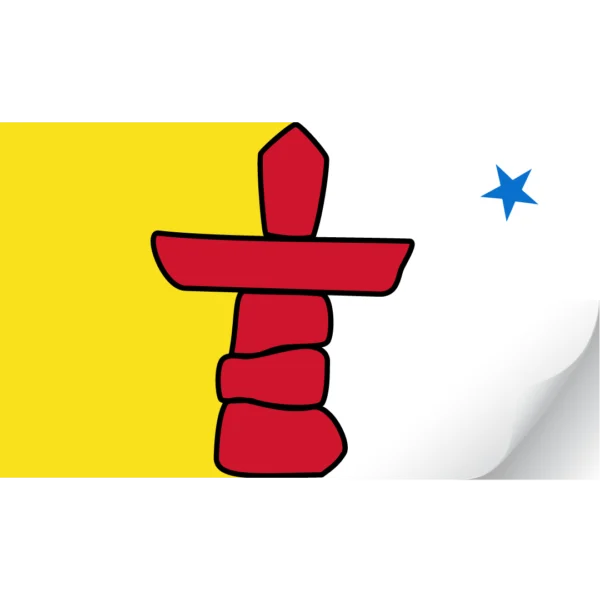Nunavut Flag Decals | The Flag Shop