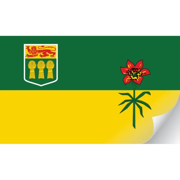 Saskatchewan Flag Decal