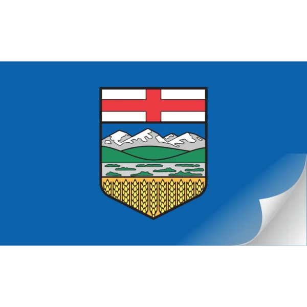 Alberta Flag Decals | The Flag Shop