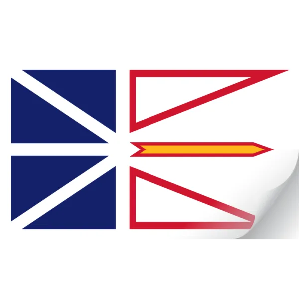 Newfoundland Flag Decals | The Flag Shop