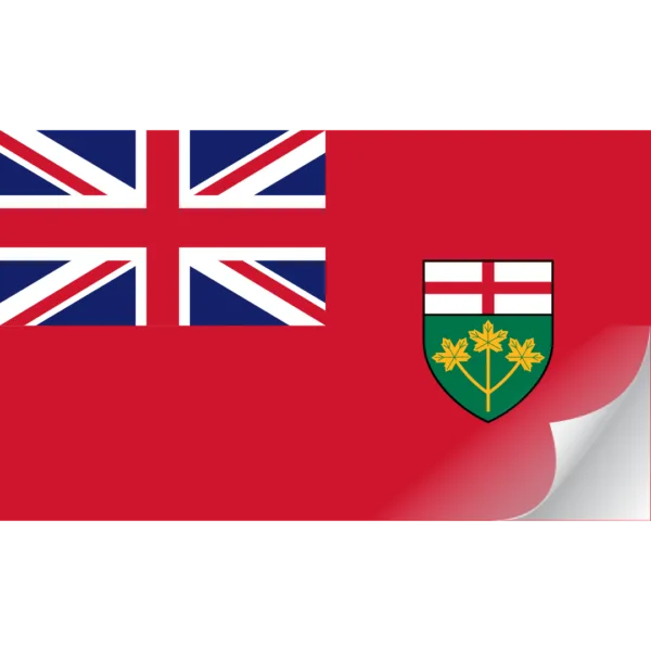 Ontario Flag Decals | The Flag Shop